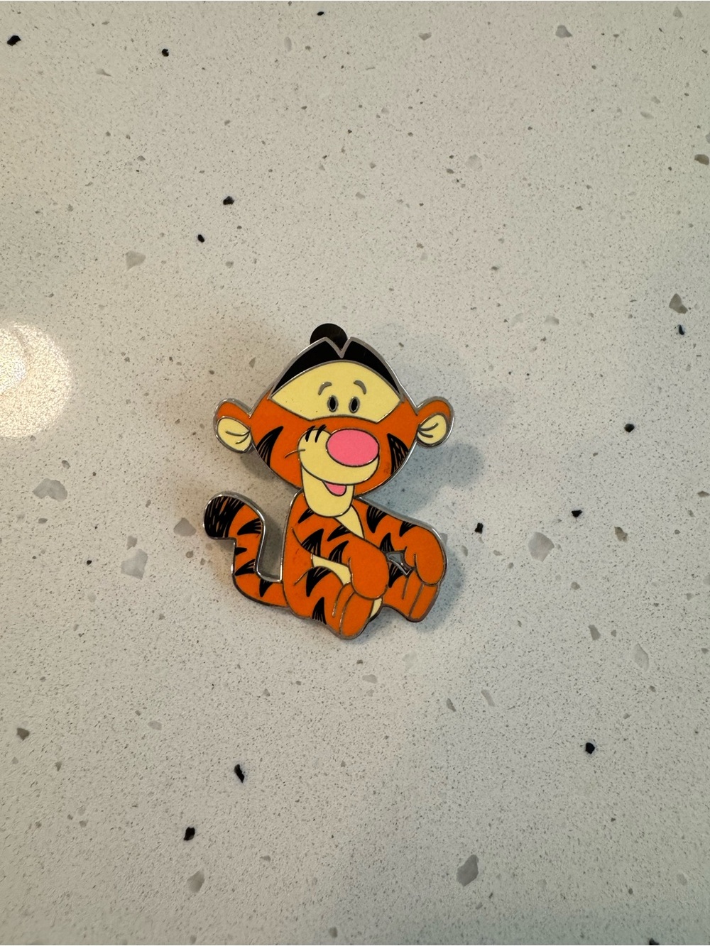Disney Tigger Enamel Pin - Orange & Black